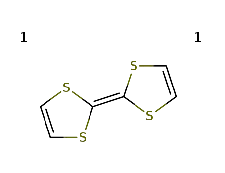 Molecular Structure of 35079-56-2 (tetrathiafulvalenium radical cation)