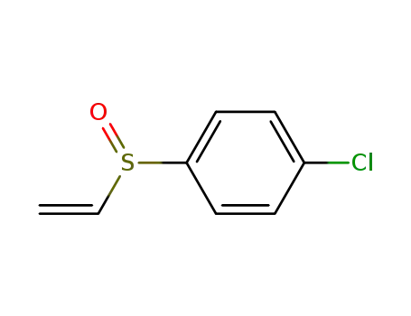 Molecular Structure of 63383-26-6 (Benzene, 1-chloro-4-(ethenylsulfinyl)-)