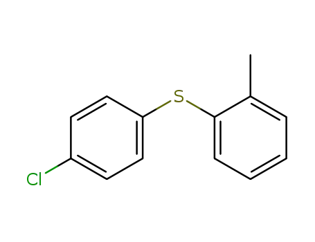 Molecular Structure of 41932-33-6 (Benzene, 1-[(4-chlorophenyl)thio]-2-methyl-)
