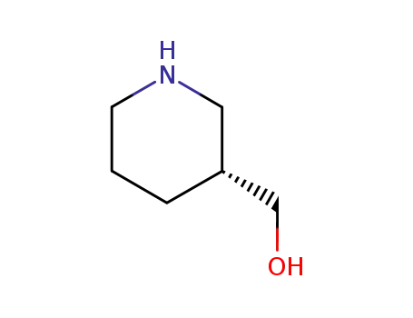 Molecular Structure of 37675-20-0 (3(R)-PIPERIDINEMETHANOL)