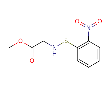 Glycine, N-[(2-nitrophenyl)thio]-, methyl ester