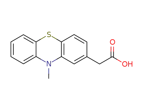 Molecular Structure of 13993-65-2 (metiazinic acid)