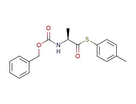 N-Cbz-L-alanine p-toluene thiol ester