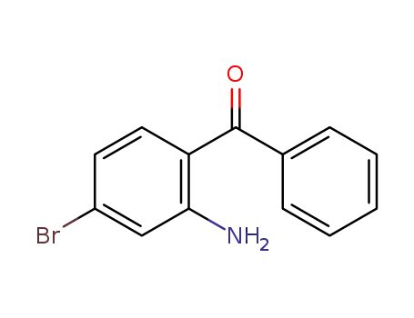 Molecular Structure of 135776-98-6 (2-Amino-4'-bromobenzophenone)
