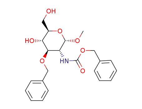 Methyl 3-O-benzyl-2-benzyloxycarbonylamino-2-deoxy-alpha-D-glucopyranoside