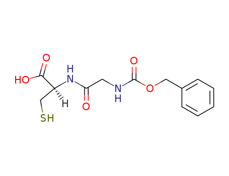Molecular Structure of 103801-98-5 ((N-Carbobenzoxy-glycyl)-L-cystein)