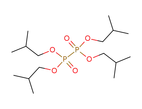 Molecular Structure of 75340-94-2 (diphosphorus (IV)-oic acid tetraisobutyl ester)