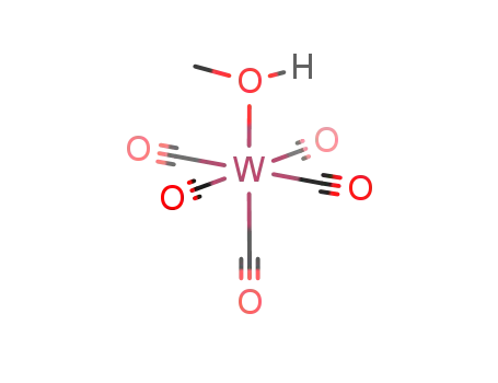 Molecular Structure of 136478-20-1 ({tungsten pentacarbonyl(MeOH)})