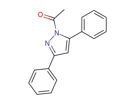 1H-Pyrazole, 1-acetyl-3,5-diphenyl-