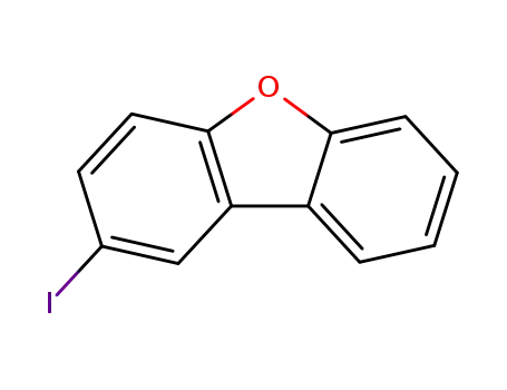 Molecular Structure of 5408-56-0 (2-iododibenzofuran)