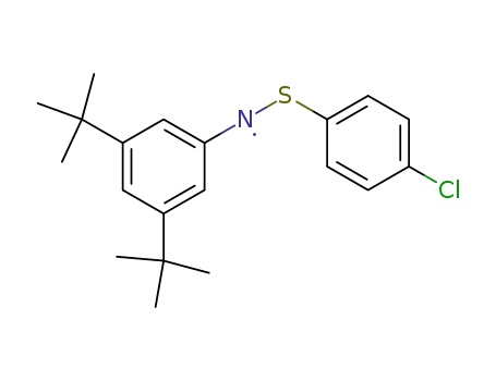 N-(4-Chlorophenylthio)-3,5-di-tert-butylphenylaminyl