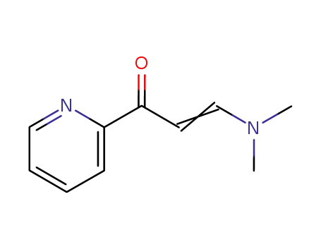 Molecular Structure of 66521-54-8 (3-(DIMETHYLAMINO)-1-(2-PYRIDYL)-2-PROPE&)