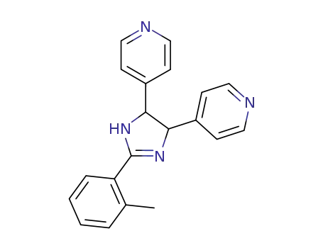 2-(2-methylphenyl)-4,5-di(4-pyridyl)-2-imidazoline