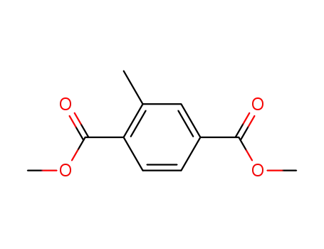 Molecular Structure of 14186-60-8 (Dimethyl 2-methylterephthalate)