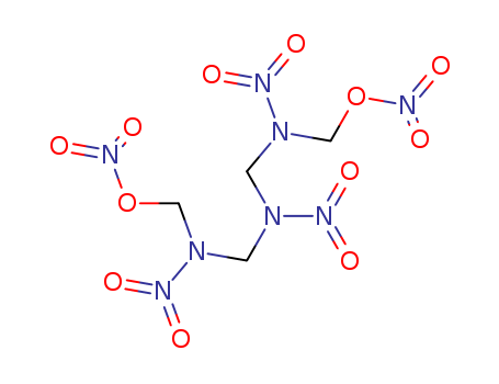 Methanol,[(nitroimino)bis[methylene(nitroimino)]]bis-, dinitrate (ester) (9CI)