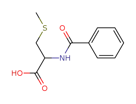 Molecular Structure of 99855-84-2 (N-BENZOYL-DL-METHIONINE)