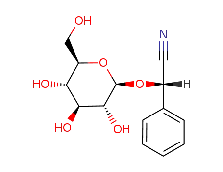 Molecular Structure of 99-19-4 ((S)-Prunasin)