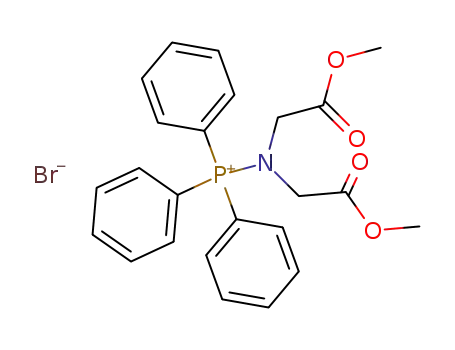 Molecular Structure of 132916-53-1 (C<sub>24</sub>H<sub>25</sub>NO<sub>4</sub>P<sup>(1+)</sup>*Br<sup>(1-)</sup>)