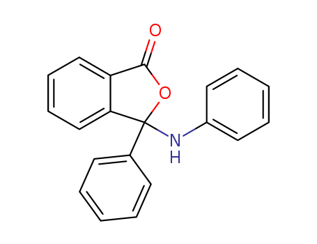 1(3H)-Isobenzofuranone, 3-phenyl-3-(phenylamino)-
