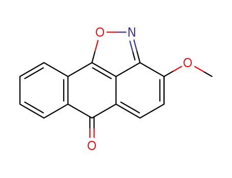 3-Methoxy-anthra[1,9-cd]isoxazol-6-one