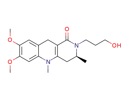 Benzo[b][1,6]naphthyridin-1(2H)-one,
3,4,5,10-tetrahydro-2-(3-hydroxypropyl)-7,8-dimethoxy-3,5-dimethyl-,
(3S)-