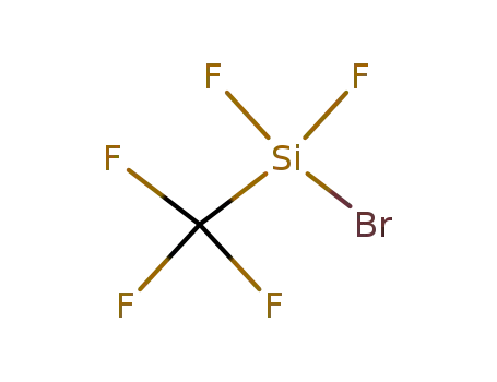 Molecular Structure of 54484-28-5 ((trifluoro methyl) difluoro bromo silane)