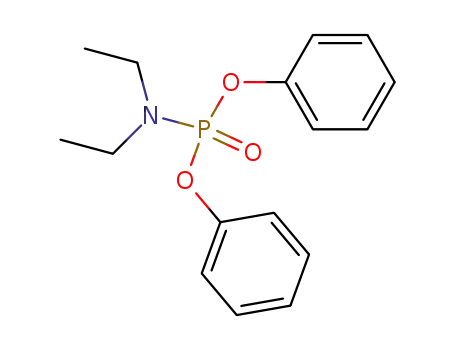 Molecular Structure of 6214-04-6 (diphenyl diethylphosphoramidate)