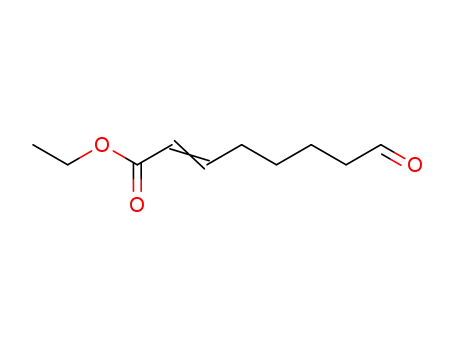 Molecular Structure of 26385-57-9 ((E)-8-Oxo-oct-2-enoic acid ethyl ester)