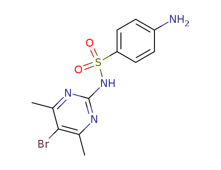 4-amino-N-(5-bromo-4,6-dimethyl-2-pyrimidinyl)benzenesulphonamide
