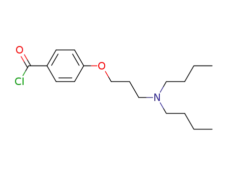 Benzoyl chloride, 4-[3-(dibutylamino)propoxy]-