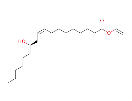 Molecular Structure of 49676-79-1 (vinyl ricinoleate)