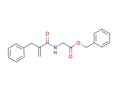 Benzyl 2-(2-benzylprop-2-enoylamino)acetate
