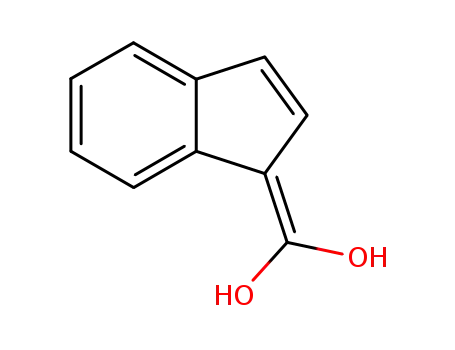 Molecular Structure of 153470-52-1 (Methanediol, 1H-inden-1-ylidene- (9CI))