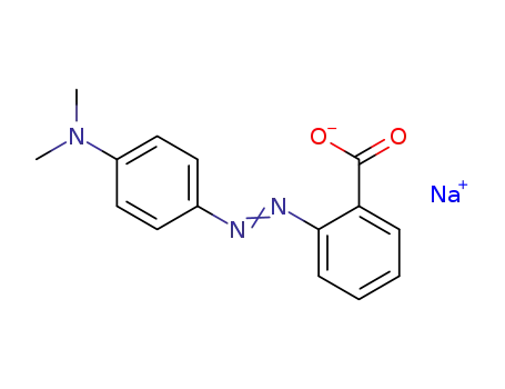 Molecular Structure of 845-10-3 (Methyl Red sodium salt)