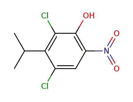 2,4-Dichloro-6-nitro-3-(propan-2-yl)phenol