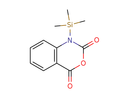 Molecular Structure of 34314-65-3 (N-(trimethylsilyl)isatoic anhydride)