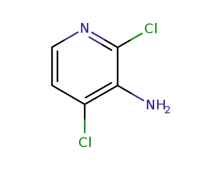 Molecular Structure of 173772-63-9 (2,4-DICHLORO-3-AMINOPYRIDINE)