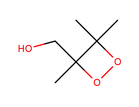 Molecular Structure of 84114-76-1 (4-hydroxymethyl-3,3,4-trimethyl-1,2-dioxetane)