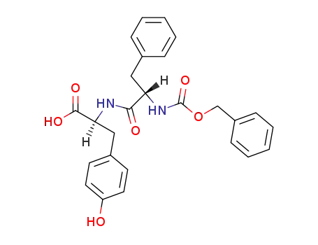 Molecular Structure of 2537-91-9 (N-[(benzyloxy)carbonyl]phenylalanyltyrosine)