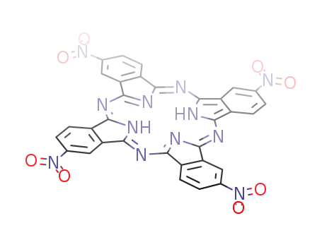 Molecular Structure of 68105-29-3 (tetra-4-nitrophthalocyanine)
