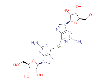 2-[2-amino-6-[2-amino-9-[3,4-dihydroxy-5-(hydroxymethyl)oxolan-2-yl]purin-6-yl]selanyl-purin-9-yl]-5-(hydroxymethyl)oxolane-3,4-diol cas  78477-42-6