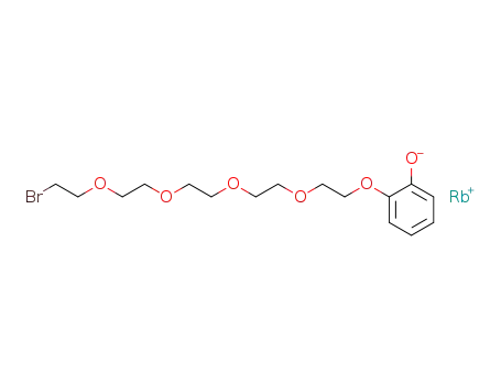 Molecular Structure of 83897-25-0 (GENERIC INORGANIC CATION; 2-[2-(2-{2-[2-(2-bromo-ethoxy)-ethoxy]-ethoxy}-ethoxy)-ethoxy]-phenolate)