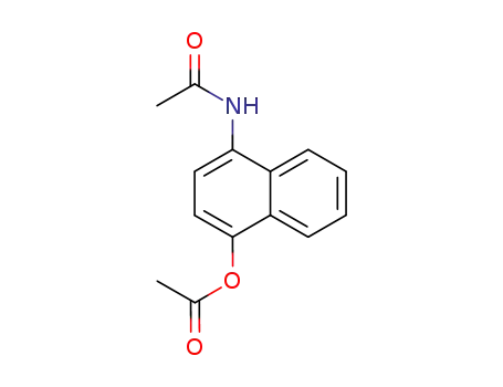 Molecular Structure of 98728-71-3 (Acetamide, N-[4-(acetyloxy)-1-naphthalenyl]-)