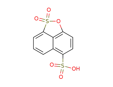 Molecular Structure of 84912-13-0 (naphth[1,8-cd]-1,2-oxathiole-6-sulphonic acid 2,2-dioxide)
