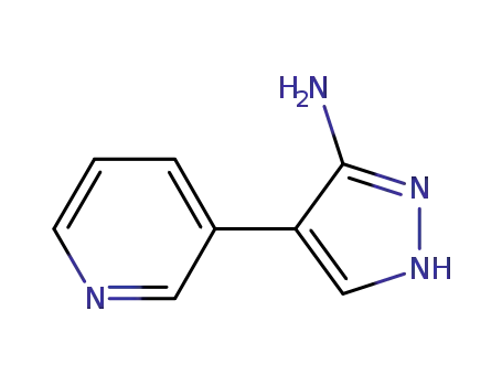 4-피리딘-3-일-2H-피라졸-3-일아민