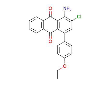 1-Amino-2-chloro-4-(4-ethoxy-phenyl)-anthraquinone
