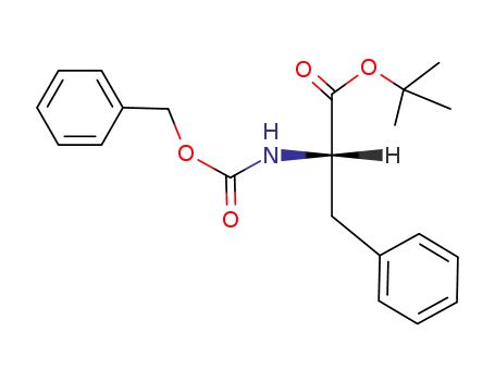 Molecular Structure of 16881-34-8 (N-benzyloxycarbonyl-L-phenylalanine t-butyl ester)