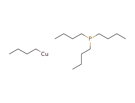 Molecular Structure of 70180-12-0 (butylcopper tributylphosphine)