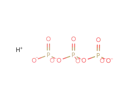 Molecular Structure of 64448-74-4 (Triphosphate, monohydrogen)