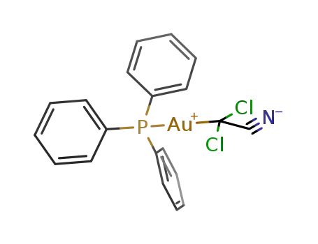 Gold, (dichlorocyanomethyl)(triphenylphosphine)-
